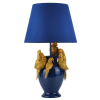 Stylová stolní lampa s papoušky