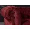 Designová pohovka s knoflíkovým prošíváním