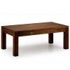 Dřevěný konferenční stolek z masivního mahagonu Flamingo 110x55cm