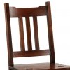 Židle sklápěcí do žebříku Flamingo kolonial mahagon