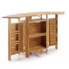 Zahradní skládací bar z teakového dřeva Jardin