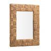 Zrcadlo RATTAN 100x80 cm