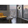 Industriální stojací lampa Studio 145 cm černá/stříbrná