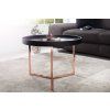 Konferenční stolek Modul 60 cm černá měď industriální design