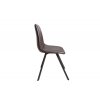Designová židle Amsterdam Retro tmavá káva