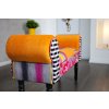 Designová lavice Ibiza II 100cm Patchwork