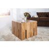 Dřevěná stolička Castle 45 cm skandinávský styl
