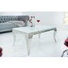 Luxusní konferenční stolek Modern Barock 100 cm bílý