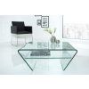 Designový stolek Ghost 110 cm sklo moderní