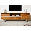 Masivní televizní stolek Mammut Honey 160cm Akácie