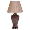 Luxusní keramická lampa Marble Gold 73cm