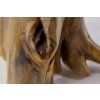 Masivní stolek Root 40 cm teak interiérový doplněk