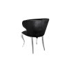 Luxusní jídelní křesílko Modern Barock II černé