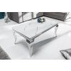 Luxusní konferenční stolek Modern Barock 100 cm bílý mramor