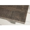 Luxusní industriální konferenční stolek Aero Mango Grey 100cm z masivu