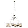 Designový 8-mi ramenný lustr Leona 82cm