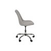 Stylová retro kancelářská židle hellgrau šedá
