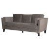 Designová sametová sedačka Mushroom Velvet