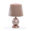 Designová lampa Beige Cristal 46cm skleněná