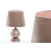 Designová lampa Beige Cristal 46cm skleněná