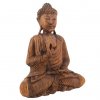 Luxusní dřevěná soška Buddha Suar 50cm
