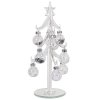 Vánoční skleněná dekorace Crystal Ball Tree 20cm