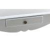 Konferenční stolek Nina Grey White s venkovským designem