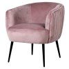 Designové křeslo Pink Accent růžové