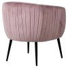 Designové křeslo Pink Accent růžové