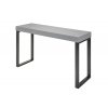 Luxusní psací stůl Grey Desk 120x40cm šedý