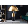 Stylová stolní lampa Borgua 52cm černý mramor