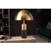 Stylová stolní lampa Borgua 52cm černý mramor
