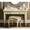 Klasický psací a toaletní stůl Sophia 123cm bílý