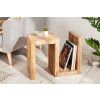 Odkládací stolek S 60 cm mangové dřevo moderní design