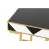 Designový odkládací stolek Pop Art Monaco 50cm zlatá