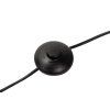 Moderní stojací lampa Black Cage 164cm