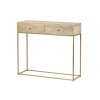 Designový konzolový stolek Golden Mango 100cm