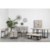 Elegantní konzolový stolek Mango White 100 cm s osobitým designem