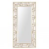Luxusní Art-Deco zrcadlo Siri 158x80cm se zlatým rámem