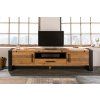 Designový TV stolek Thor 200 cm s kovovou konstrukcí