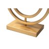 Moderní kovová stolní lampa Nella Gold 58cm