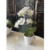 Designová umělá orchidej v interiéru