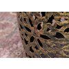 Orientální mosazný taburet Jumairah 45cm kov