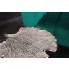 Odkládací stolek Ginkgo Leaf 53 cm stříbrné provedení