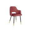 Designová židle kovová konstrukce elegantní