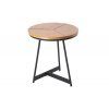 Kulatý stolek Oak Elegance 45 cm minimalistický styl