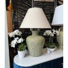 Luxusní kovová lampa ENDURO French Verde 60cm se stínidlem