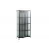 Elegantní černá vitrína Europe Z 180 cm