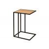 Příruční stolek Europe Slim 63 cm černý dub