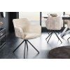 Designová otočná židle Verona champagne